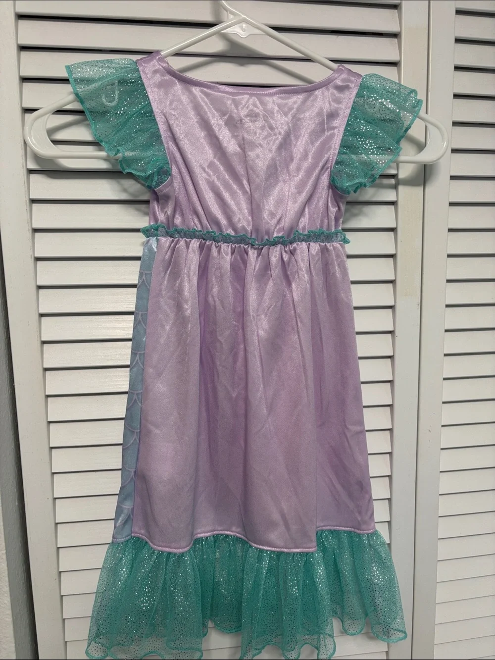 Disney Ariel Lavender and Teal Mermaid Nightgown